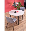 Стол обеденный HALMAR RINGO кашемир/черный 102-142/102